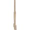 Ekena Millwork Kennewick Rough Sawn Timber Gable Bracket, Douglas Fir, 96"W x 44"H x 2"D x 6"F, 11/12 Pitch GBW096X44X0206KEN00RDF - alternate 5